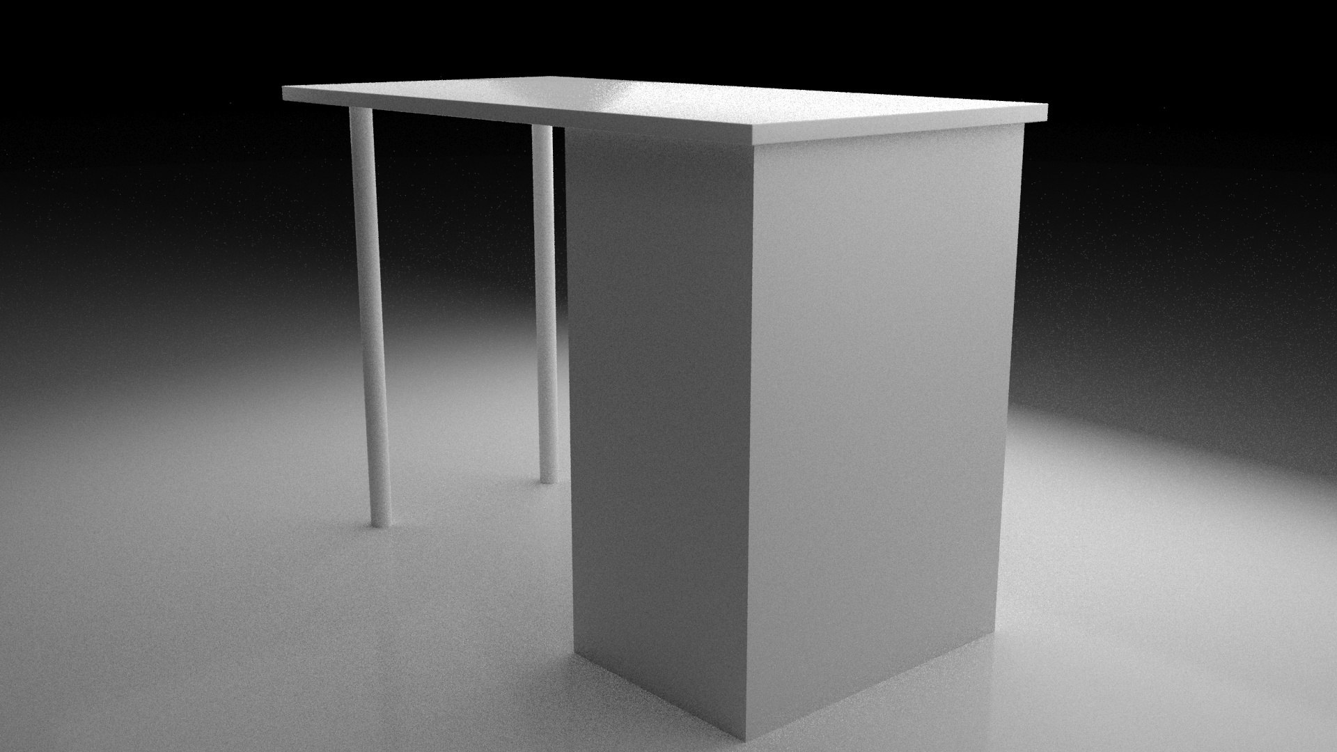 Computer Desk 3D Model - TurboSquid 2048303