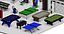 3D Sports Gym Soccer Billiard Revit Family Parameter Bundle