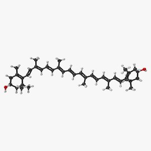 zeaxanthin structure model