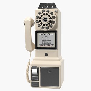 Wild Wolf 1950 American Diner Phone