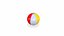 Ballon de plage Low-poly PBR