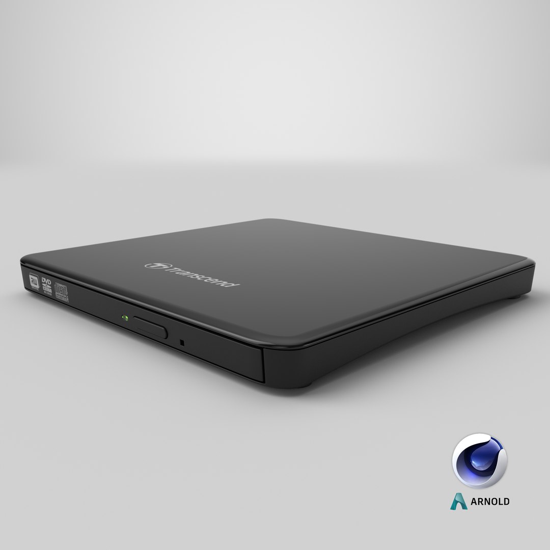Realistic Portable Cd-dvd Writer 3D Model - TurboSquid 1504661