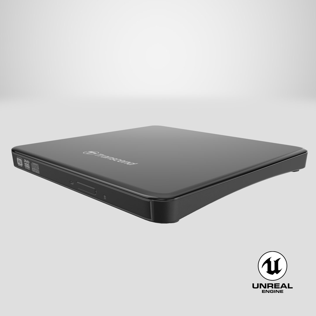 Realistic Portable Cd-dvd Writer 3D Model - TurboSquid 1504661