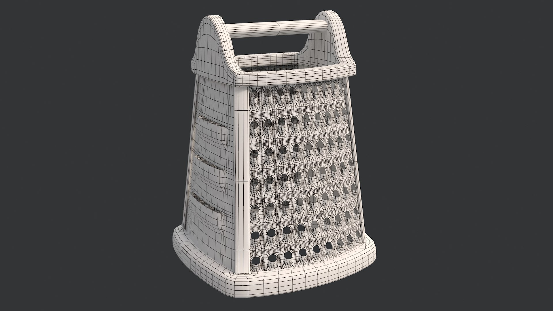 Kitchen Box Grater 3D TurboSquid 1616225   008 