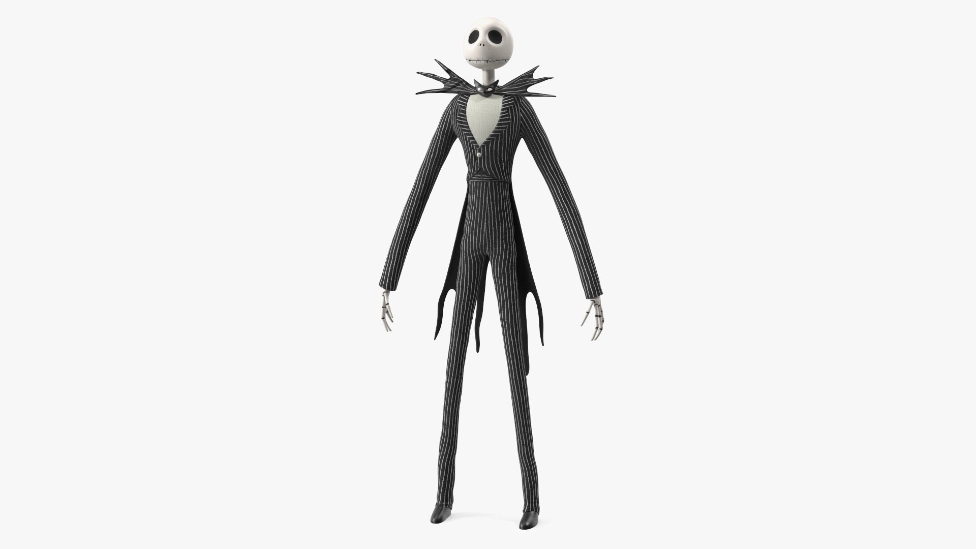 modèle 3D de Jack Skellington Character Apose TurboSquid 2006817