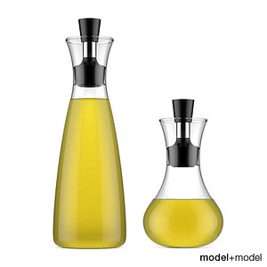 Oil and vinegar carafe
