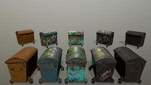 trash 3D model