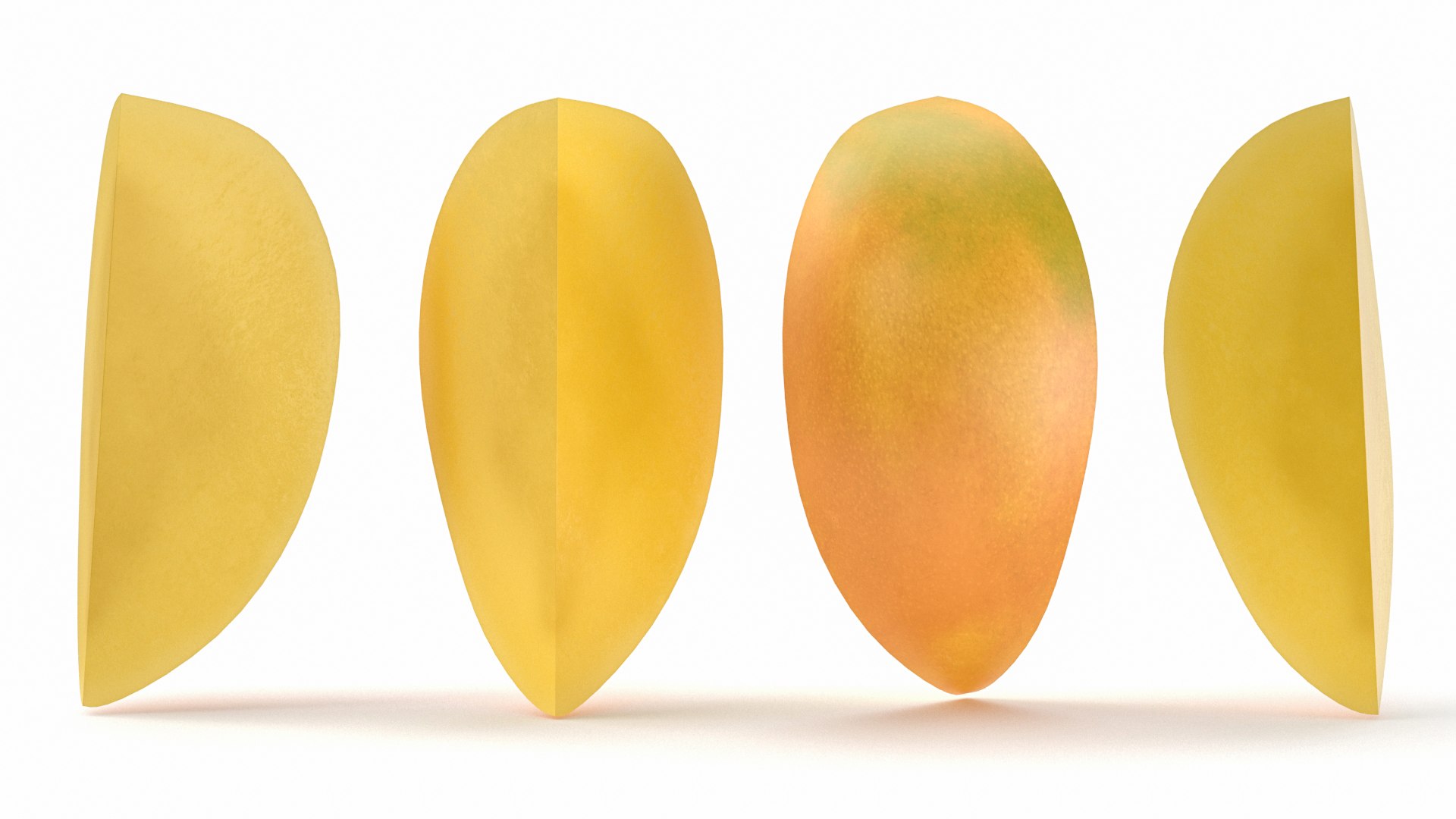 Mango Set 3D Model - TurboSquid 2227279