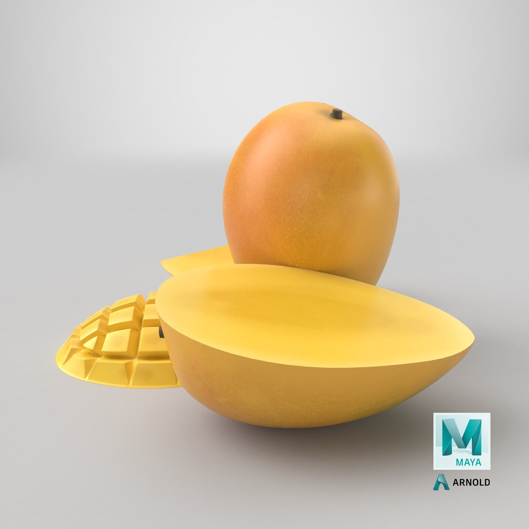 Mango Set 3D Model - TurboSquid 2227279