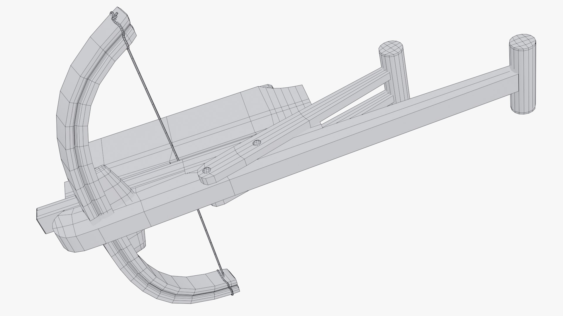 Chinese Repeating Crossbow 3D Model - TurboSquid 2384377