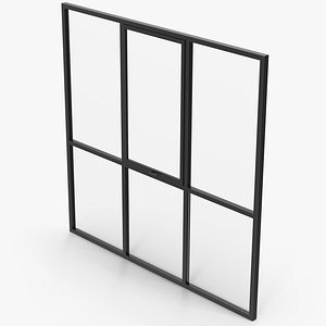 3D model Panoramic Windows