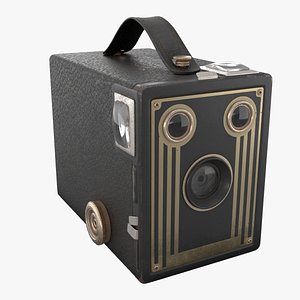 3D Vintage Camera Used