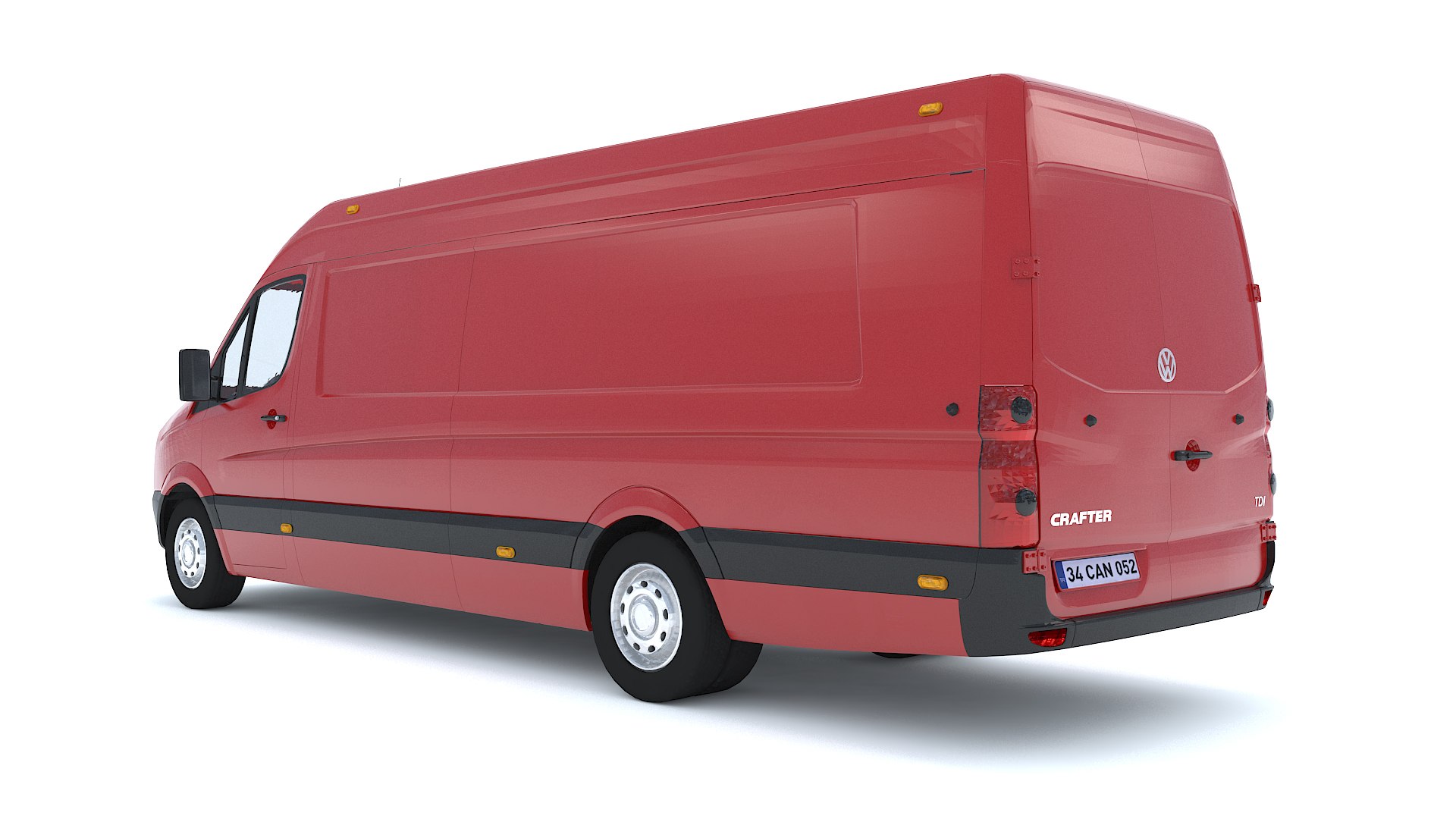 Volkswagen Crafter Panel Van 3D - TurboSquid 1340962