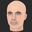 Cabeza de Rory McCann en baja poligonalidad