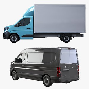 Renault Master Panel Van and Refrigerated Box Van Bundle
