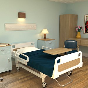 Hospital Room 3D Models for Download | TurboSquid