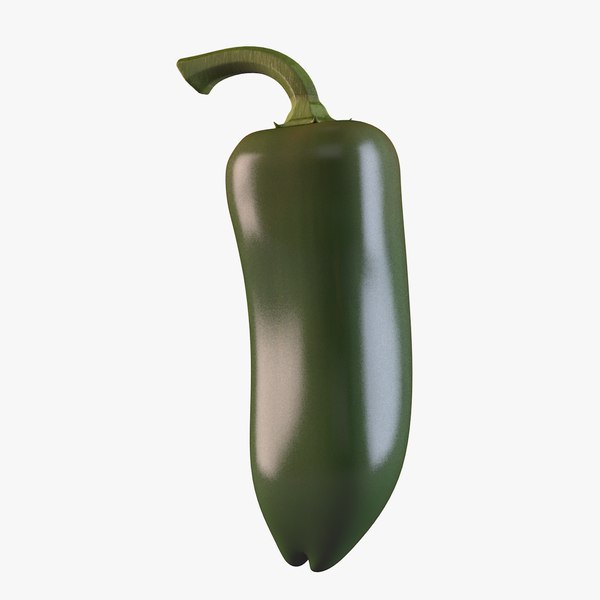 jalapeno 3D model