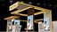 Premium-Messestand mit offenem Konzept, entworfen in Blender
