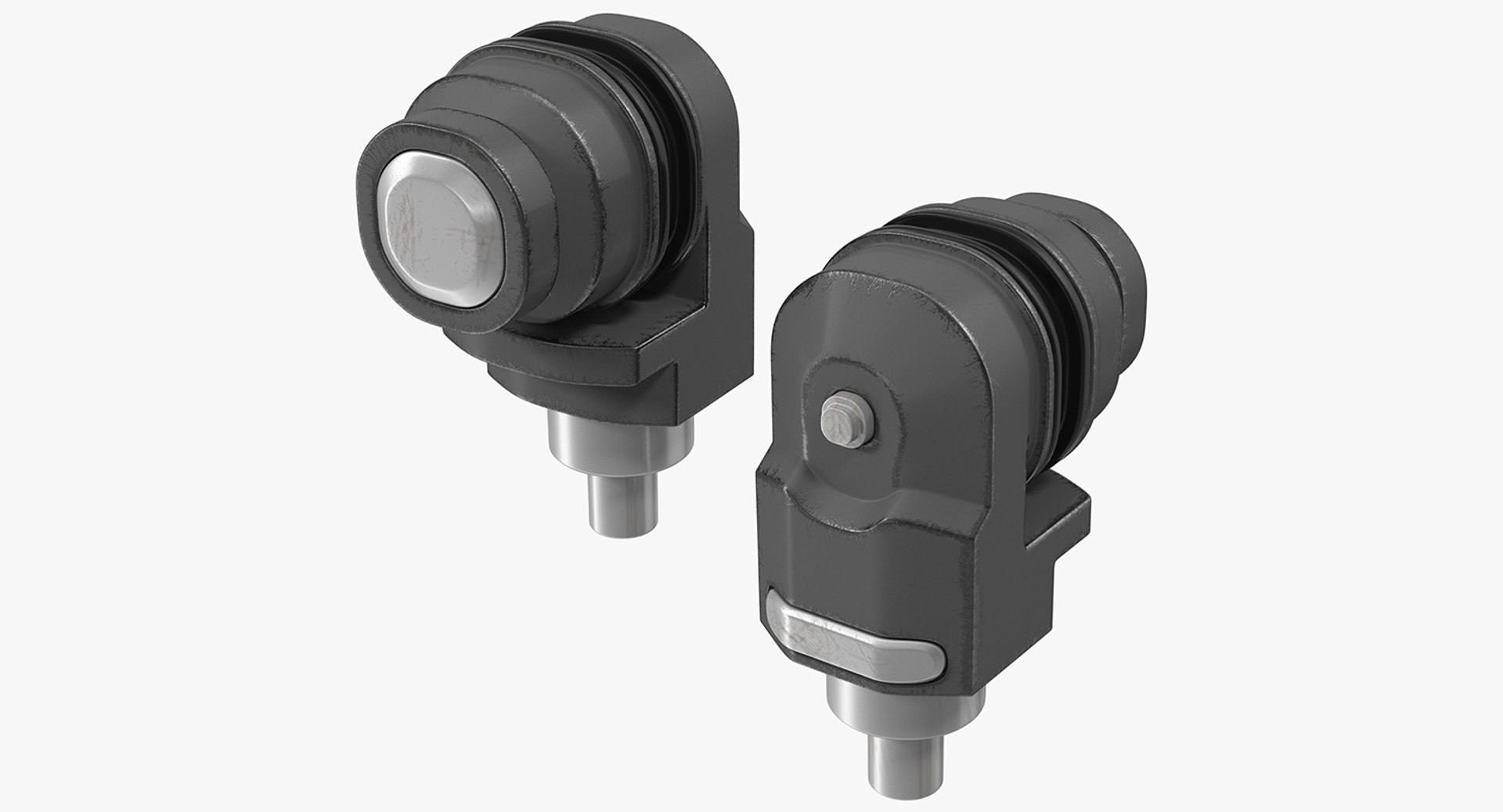 Industrial Painted Joint 2 3D Model 3D model preview
