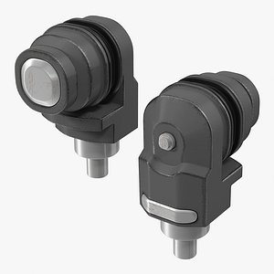 Industrial Painted Joint 2 3D Model