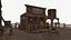 Old Wild West Cowboy Frontier Western America Environment Kitbash