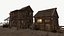 Old Wild West Cowboy Frontier Western America Environment Kitbash