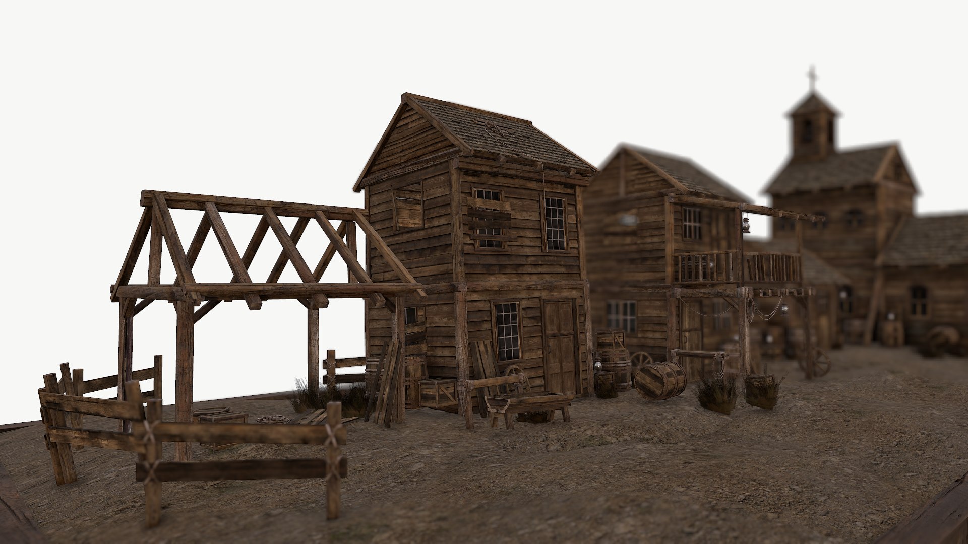 old west environment kitbash 3D model https://p.turbosquid.com/ts-thumb/IY/UI9rzQ/NlcyGYdw/screenshot00232/png/1543756979/1920x1080/fit_q87/8b57b1a5d760f2c02c9141ec2604f59bcde6408d/screenshot00232.jpg