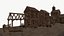 Old Wild West Cowboy Frontier Western America Environment Kitbash