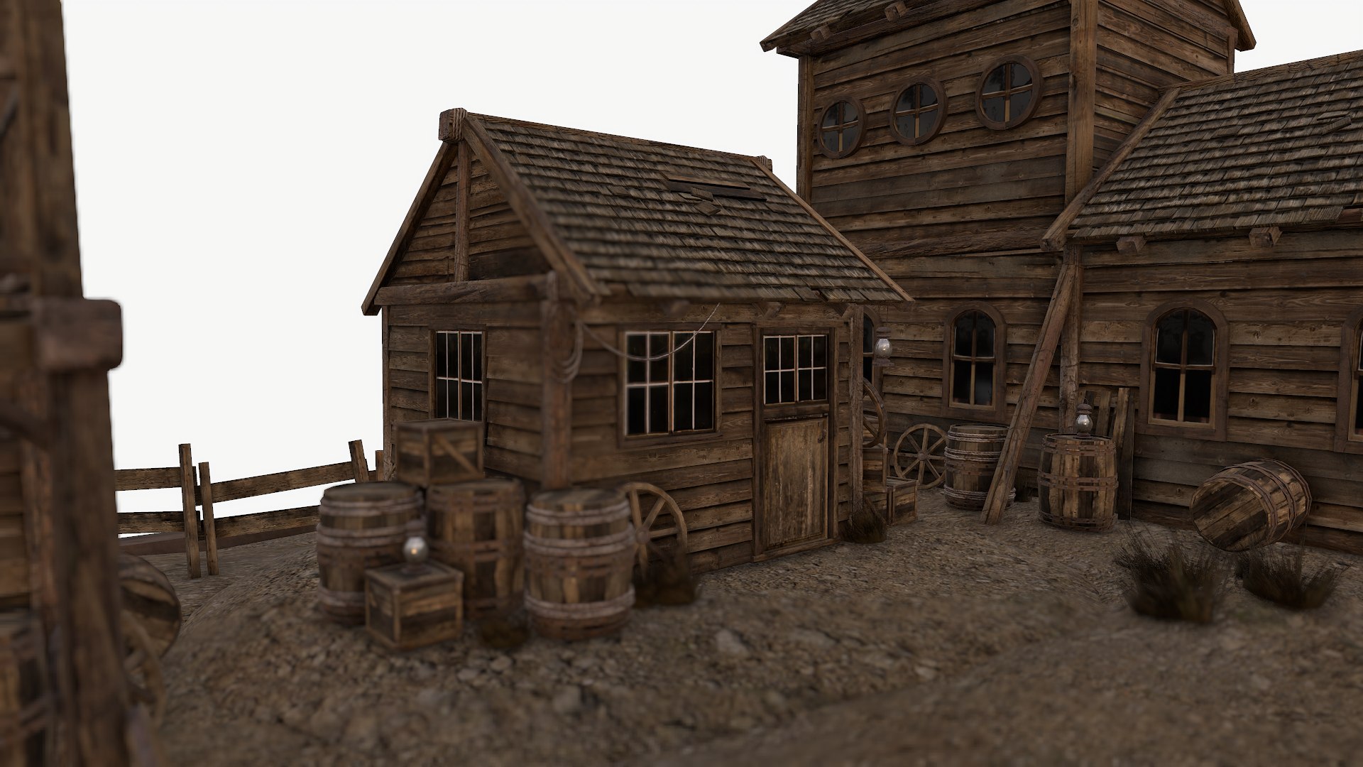 old west environment kitbash 3D model https://p.turbosquid.com/ts-thumb/IY/UI9rzQ/isaZcm1T/screenshot005/png/1543756979/1920x1080/fit_q87/3ed4036dd9cb4a2cdcebd77844ed999fef4050b7/screenshot005.jpg