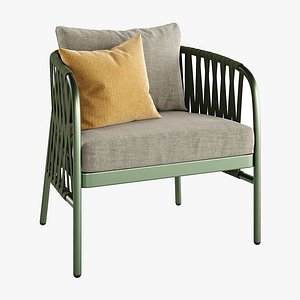 Taormina dining chair 3D