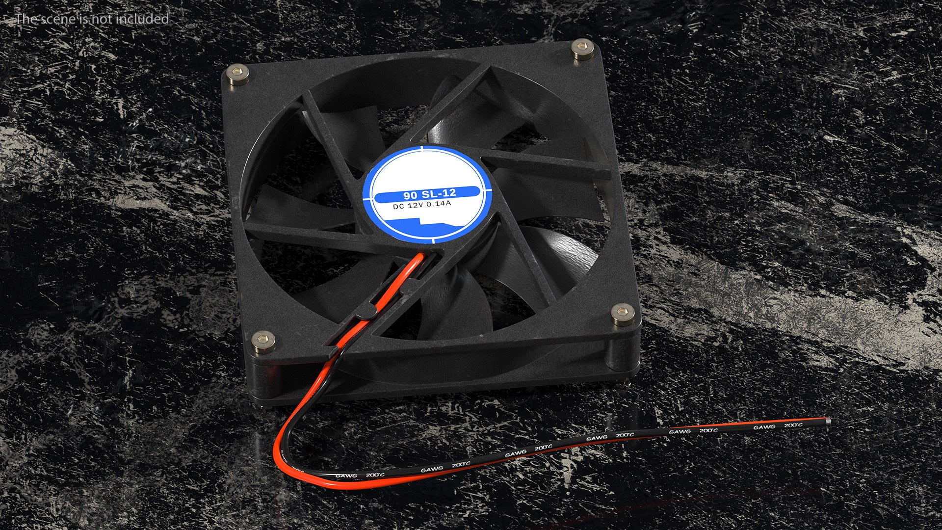 3D DC 12V 90mm Case Fan model https://p.turbosquid.com/ts-thumb/IY/bhzS56/0M/dc12v90mmcasefan3dsmodel002/jpg/1643765258/1920x1080/fit_q87/4a6ed04fa24a24629b8688f2416cefb3e598ef9a/dc12v90mmcasefan3dsmodel002.jpg