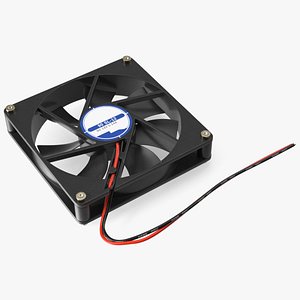 3D DC 12V 90mm Case Fan model