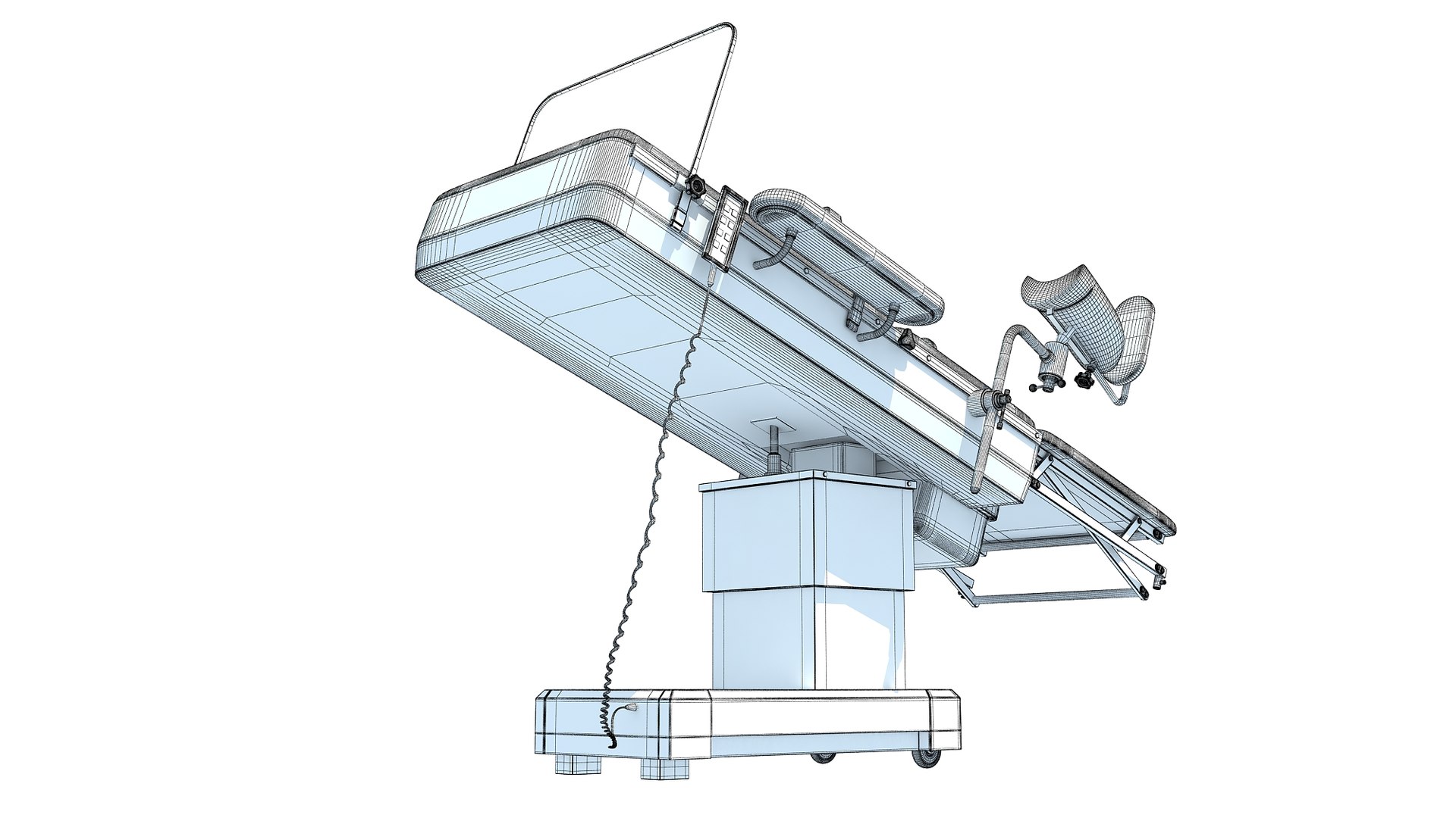 Gynecological Operating Table 3D Model - TurboSquid 1800519