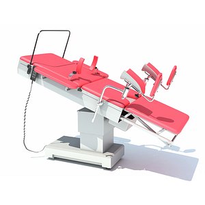 Gynecological Operating Table 3D model
