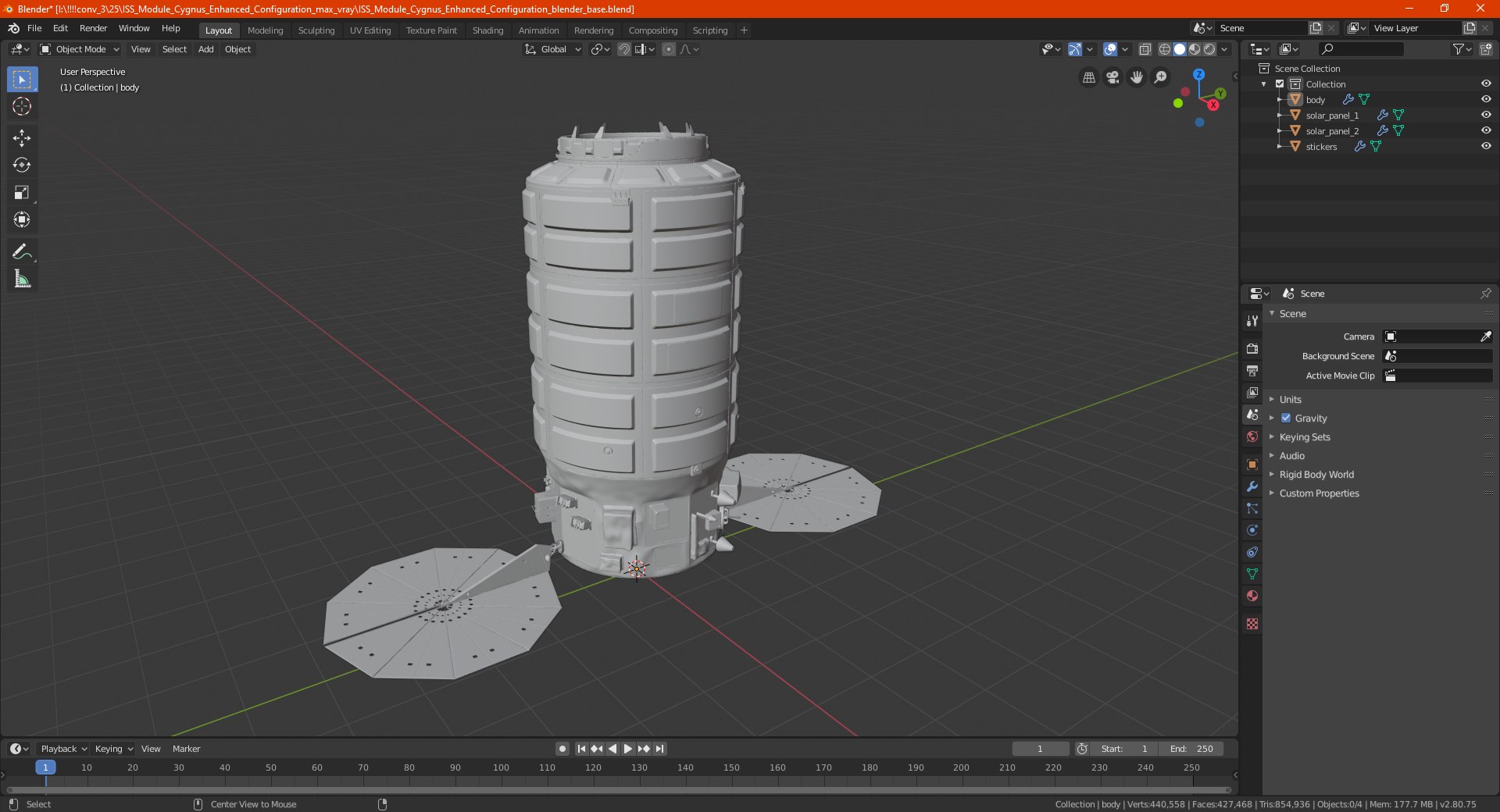 iss module cygnus enhanced 3D model https://p.turbosquid.com/ts-thumb/IY/dkiBS0/DnfcjJPA/issmodulecygnusenhancedconfigurationc4dmodel023/jpg/1597395001/1920x1080/fit_q87/7a39761e8852b300a11ad216b36eb36caf6e119c/issmodulecygnusenhancedconfigurationc4dmodel023.jpg