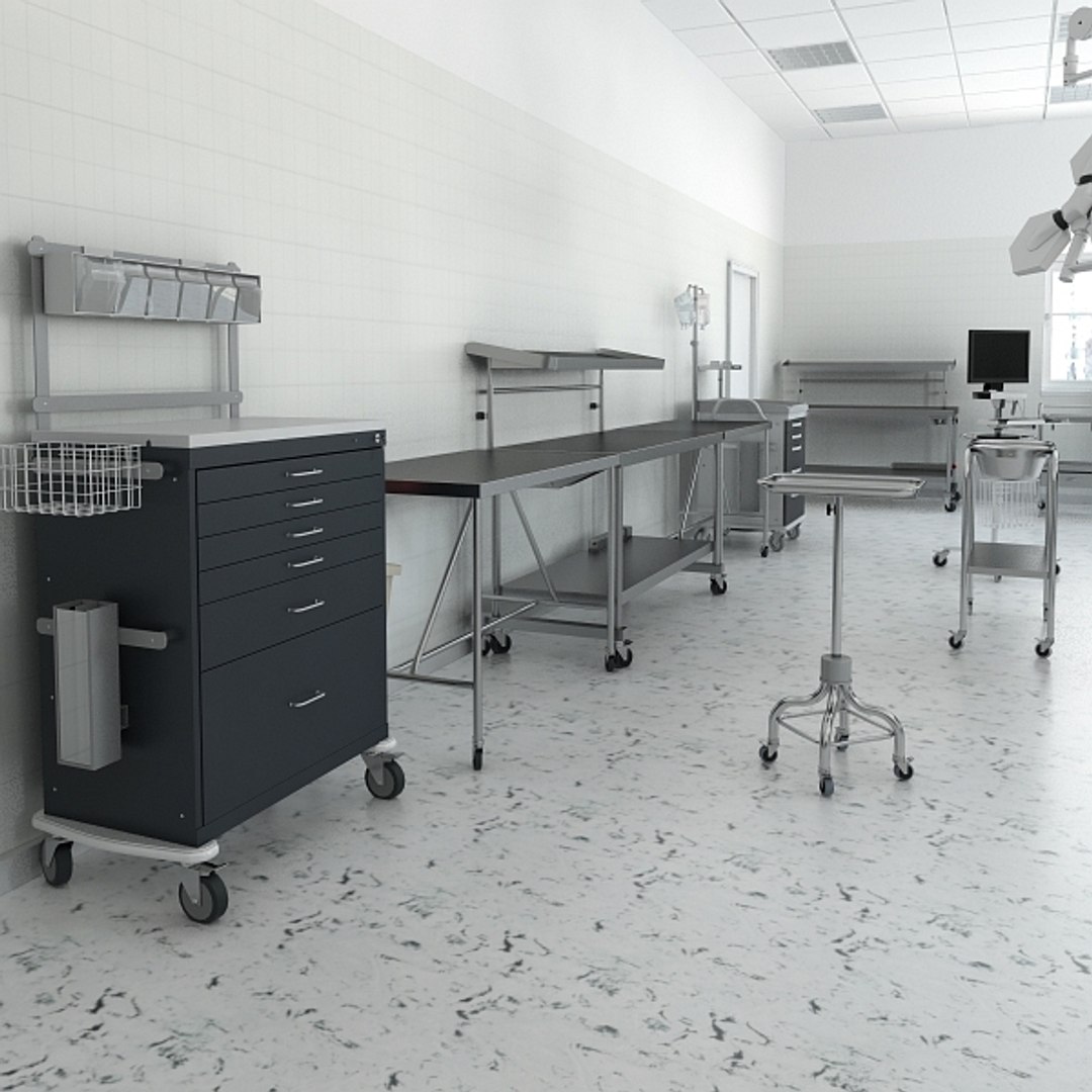 3D Surgery Room Er Model - TurboSquid 1251141