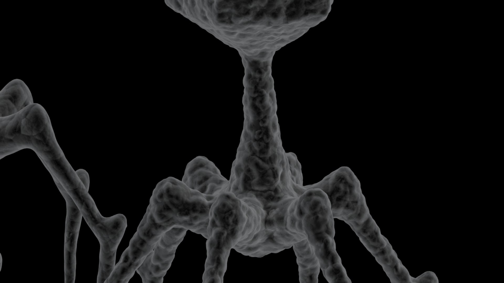 3D 2 bacteriophage model https://p.turbosquid.com/ts-thumb/IY/ks1xqb/V5aiOylK/virus_4/jpg/1532516943/1920x1080/fit_q87/5178422f671d0bcaebb411f239b2aec4e9c007e3/virus_4.jpg