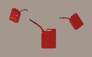 3D Gasoline Container