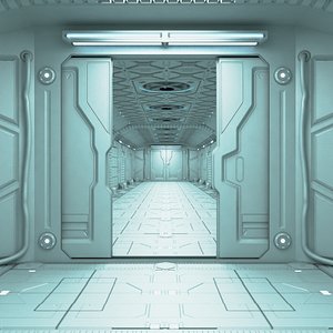 Sci-Fi corridor