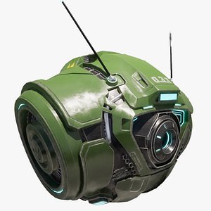 Technical Escort Drone Tier 2 TED SciFi Asset Pack