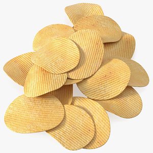 Group of Corrugated Chips