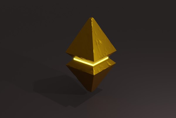 ethereum wuth glow line 3D