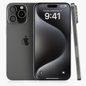 3D iPhone 15 Pro Max