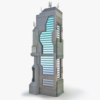 Sci Fi Building O Skyscraper