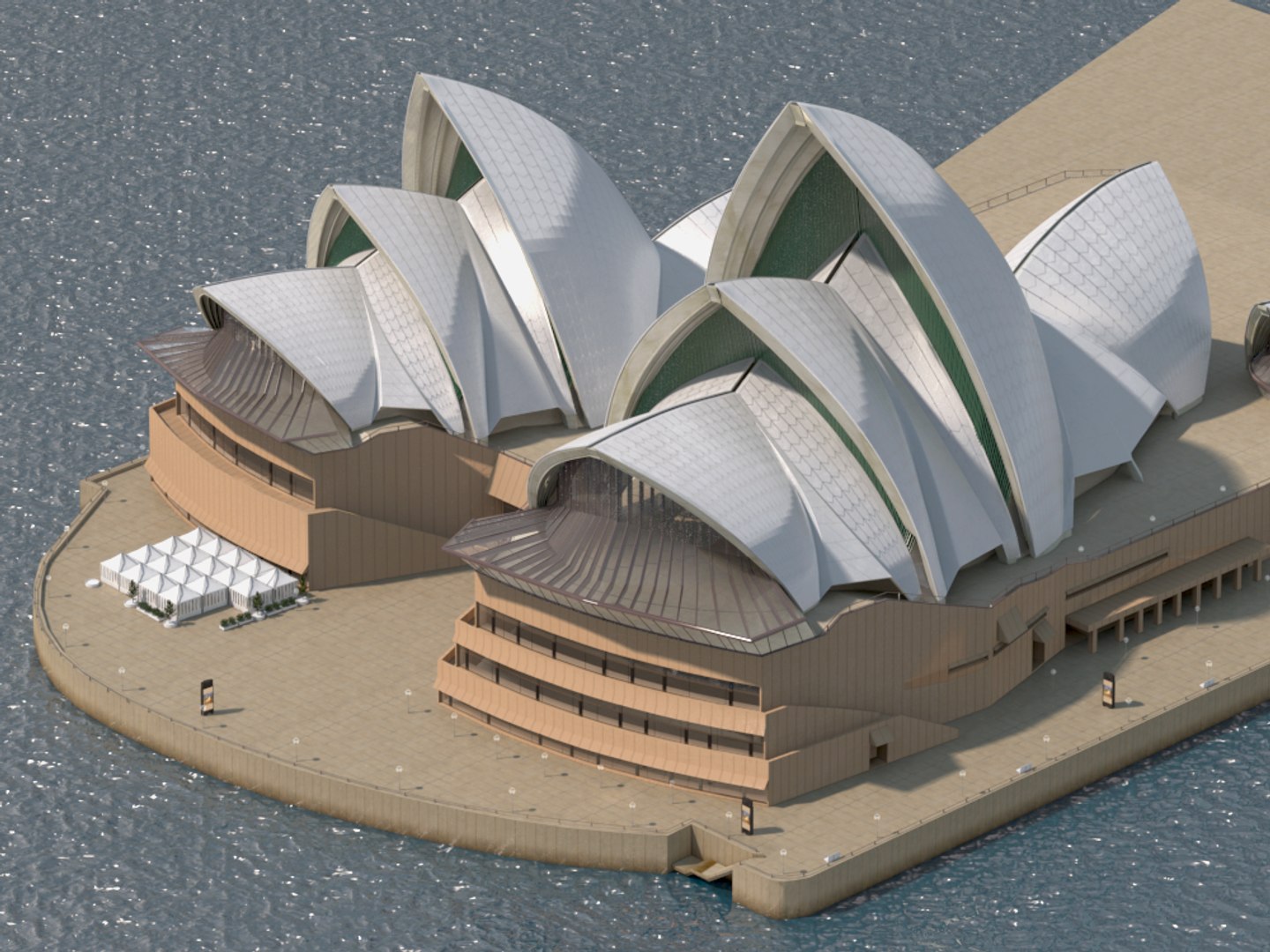 3d Model Sydney Opera House