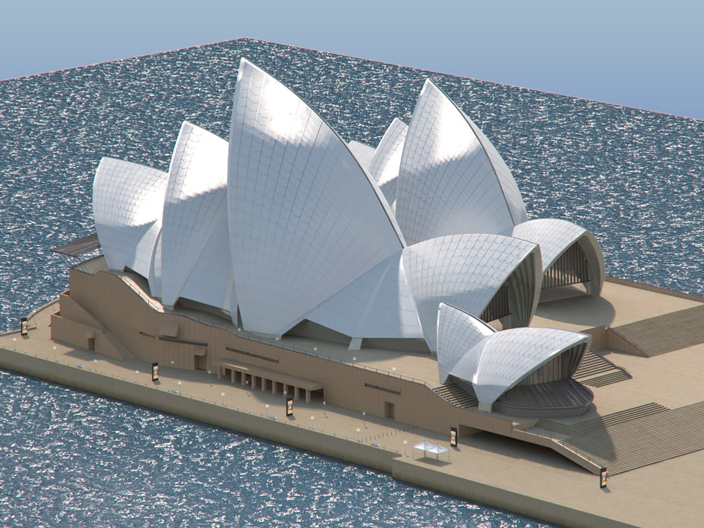 3d Model Sydney Opera House