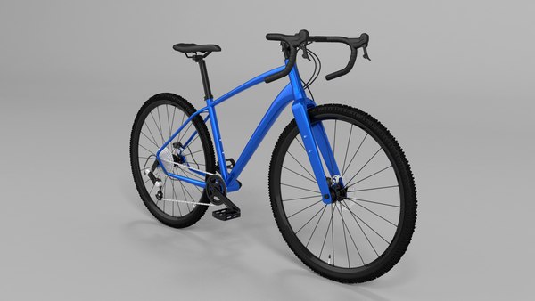Gravel bicycle model - TurboSquid 1704433