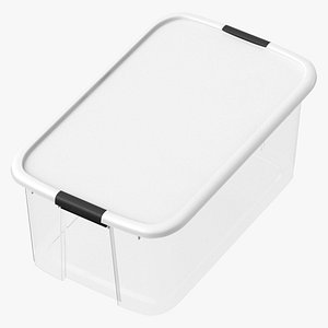 3D Bin Type 03 Empty Clean model