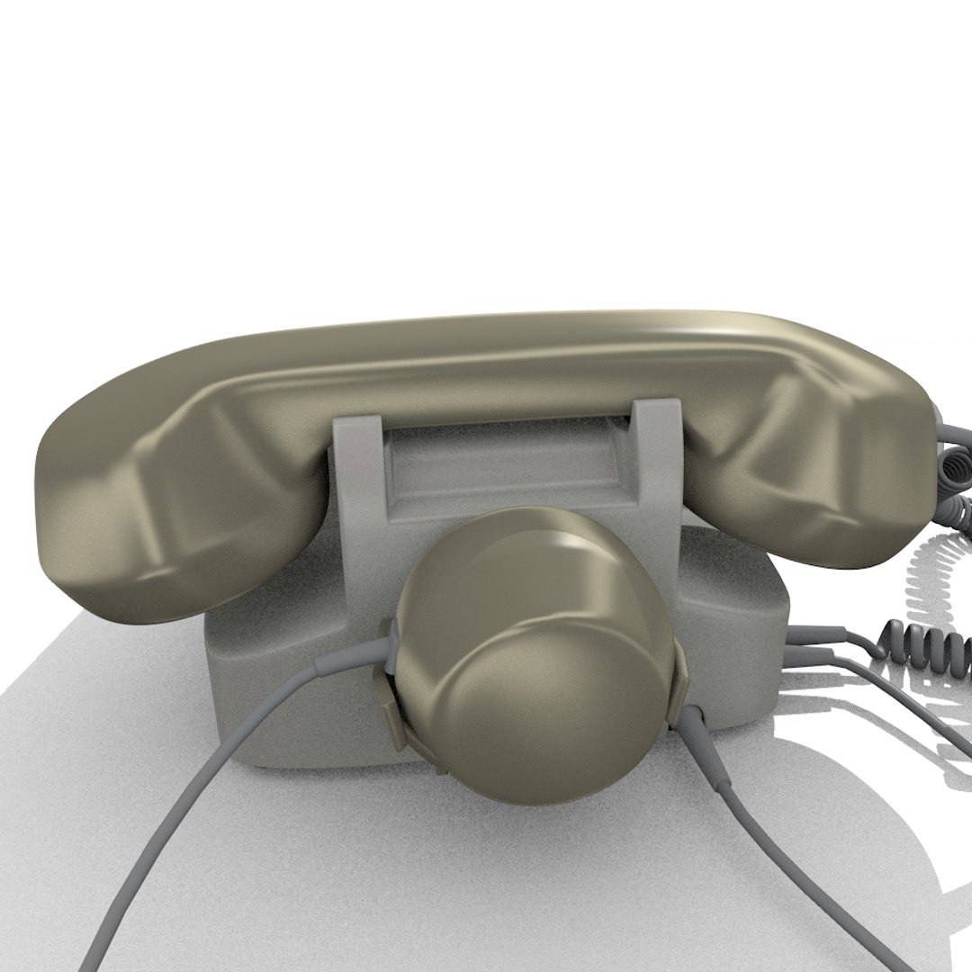 Dial Phone Model - TurboSquid 1243862