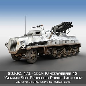 SDKFZ 4/1 - Panzerwerfer 42 - WA11